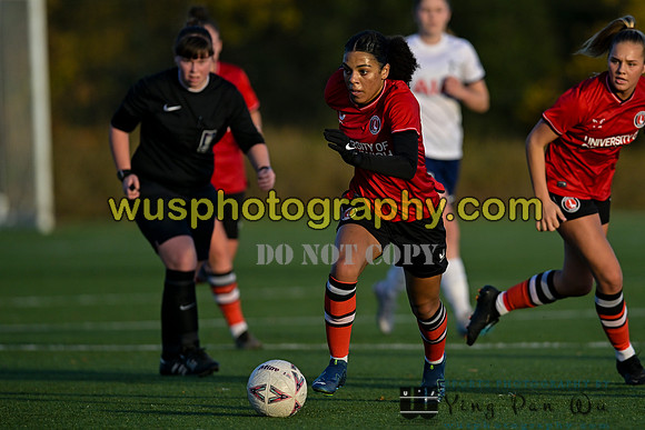 20231206-142841 Charlton Athletic Women PGA U21 v Tottenham Hotspur Women PGA U21