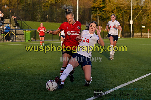 20231206-143306A Charlton Athletic Women PGA U21 v Tottenham Hotspur Women PGA U21
