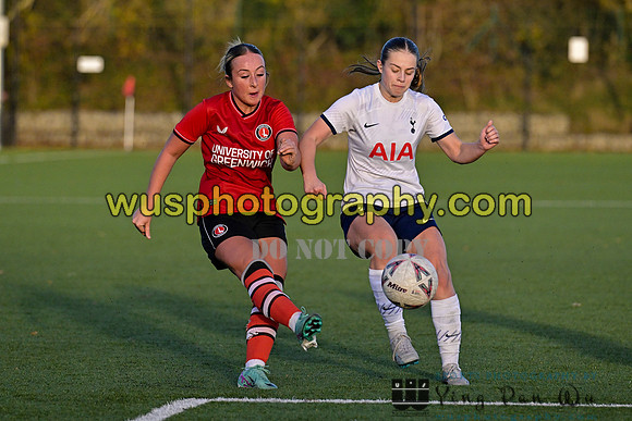 20231206-143359 Charlton Athletic Women PGA U21 v Tottenham Hotspur Women PGA U21