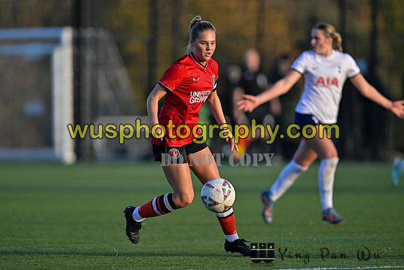 20231206-143351 Charlton Athletic Women PGA U21 v Tottenham Hotspur Women PGA U21