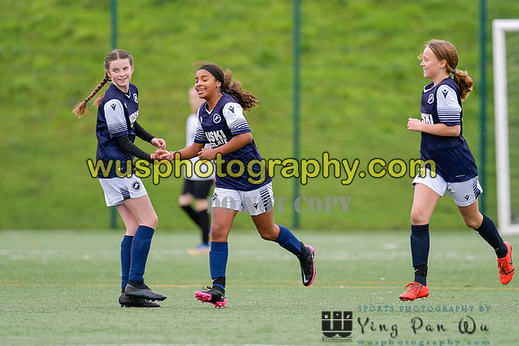 20201031-144928A London Bees Academy U14 v Millwall Lionesses Girls U14