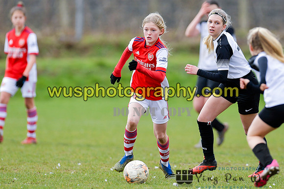 20220305-133526 London Bees Academy U14 v Arsenal FC Girls U13