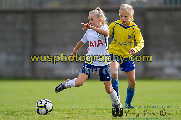 20171028-110825-2 Tottenham Hotspur Girls U11 v St Albans City Youth Girls U11 South