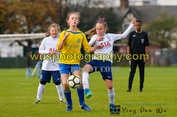 20171028-104115 Tottenham Hotspur Girls U11 v St Albans City Youth Girls U11 South