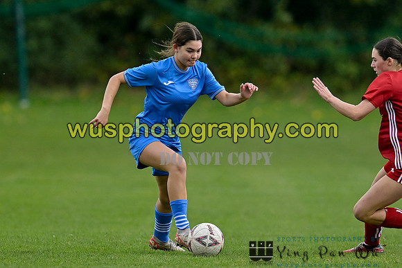 20241012-141056 Welling United Academy Girls U16 v Camden Town WFC U16 Blue
