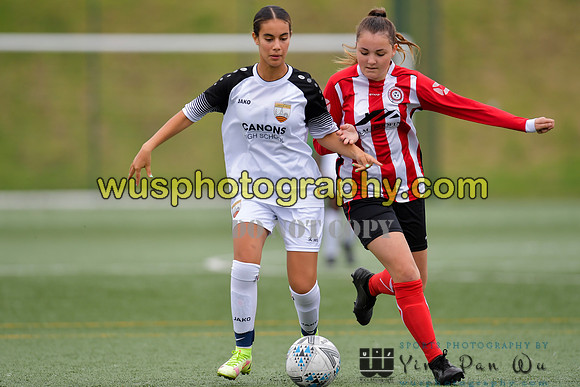 20210925-121258 London Bees Academy U16 v Corfe Mullen United Juniors FC Girls U16