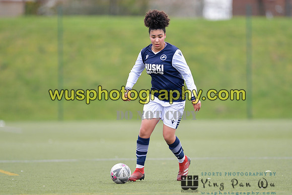 20210403-150015 London Bees Academy U14 v Millwall Lionesses Girls U14