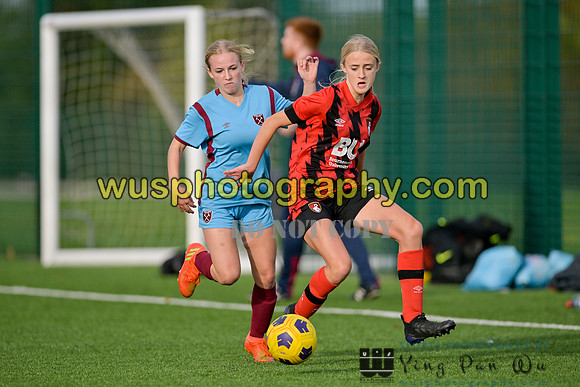 20221022-152513A West Ham United Performance Girls U15 v PLYR Baypoint CF Girls U15