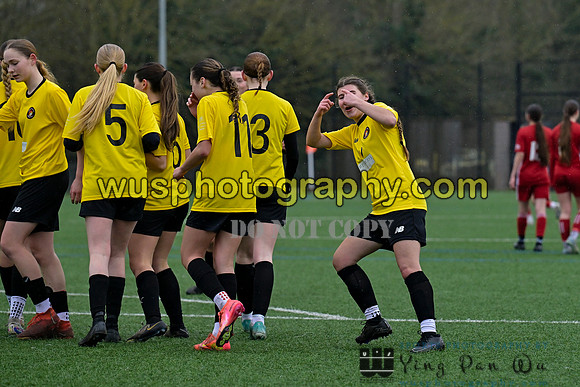 20250215-153021 Welling United Academy Girls U16 v Ebbsfleet United Girls U16