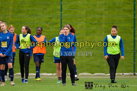 20220122-124243 Crystal Palace FC Girls U14 training