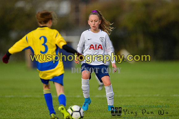20171028-104617 Tottenham Hotspur Girls U11 v St Albans City Youth Girls U11 South
