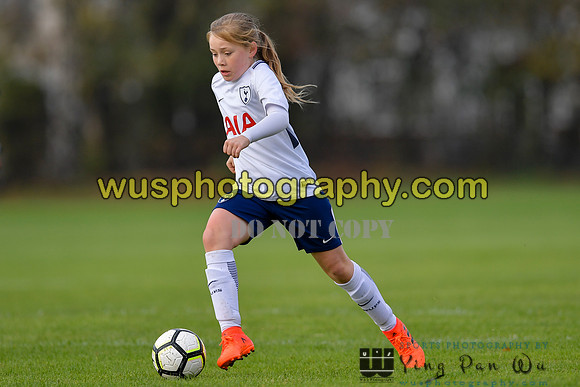 20171028-104255 Tottenham Hotspur Girls U11 v St Albans City Youth Girls U11 South