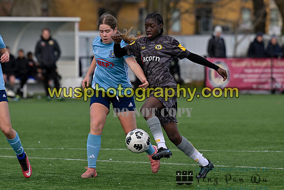20250316-162047 Cray Wanderers Youth FC Girls U15 v Hashtag United Girls U15