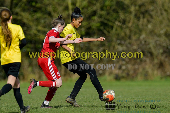 20220312-131747 Watford Ladies FC U14 Warriors v Welling United Girls U14