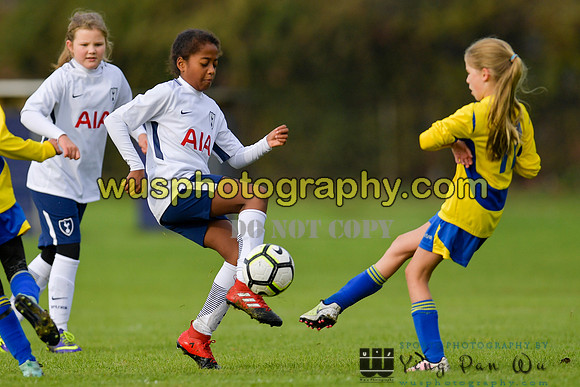 20171028-103915 Tottenham Hotspur Girls U11 v St Albans City Youth Girls U11 South