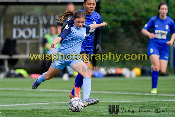 20220507-154001 Kent Football United Girls U14 v London City Lionesses U14