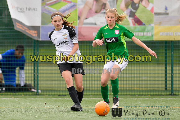 20211023-141118 London Bees Academy U14 v Lincoln United Girls U14