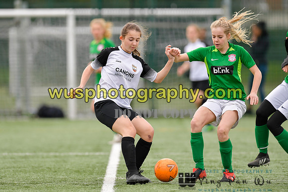 20211023-141121 London Bees Academy U14 v Lincoln United Girls U14