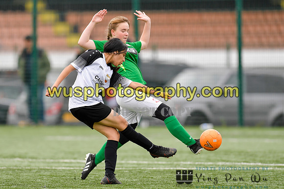 20211023-141128C London Bees Academy U14 v Lincoln United Girls U14