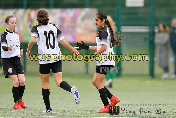 20211023-141313 London Bees Academy U14 v Lincoln United Girls U14
