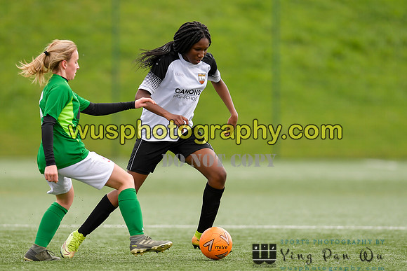 20211023-142623 London Bees Academy U14 v Lincoln United Girls U14