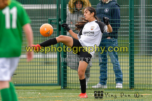 20211023-142647 London Bees Academy U14 v Lincoln United Girls U14