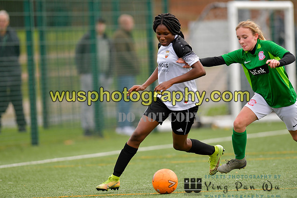 20211023-142702 London Bees Academy U14 v Lincoln United Girls U14