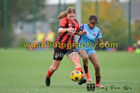 20221022-144503G West Ham United Performance Girls U16 v AFC Bournemouth Girls U16