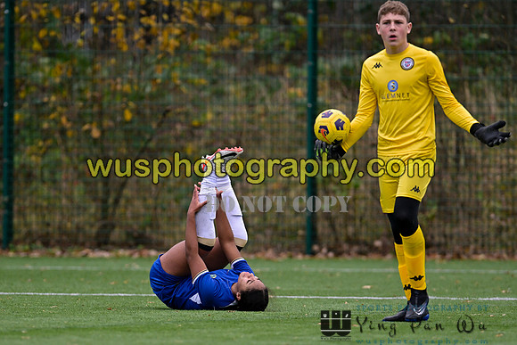 20231216-114908 Bromley FC Academy Boys U14 v Chelsea FC Women PGA U16