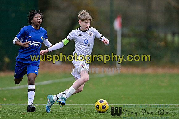 20231216-130013 Bromley FC Academy Boys U14 v Chelsea FC Women PGA U16