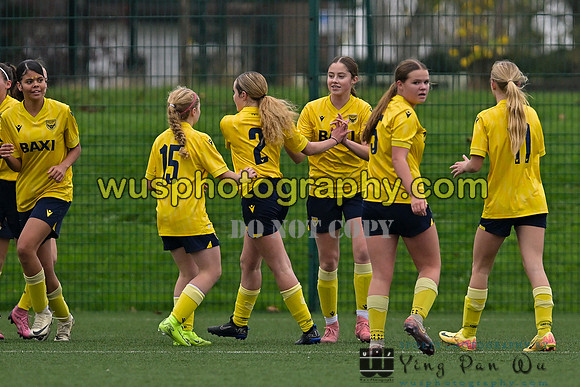 20241109-111101 West Ham United Performance Claret Girls U14 v Oxford United Girls U14