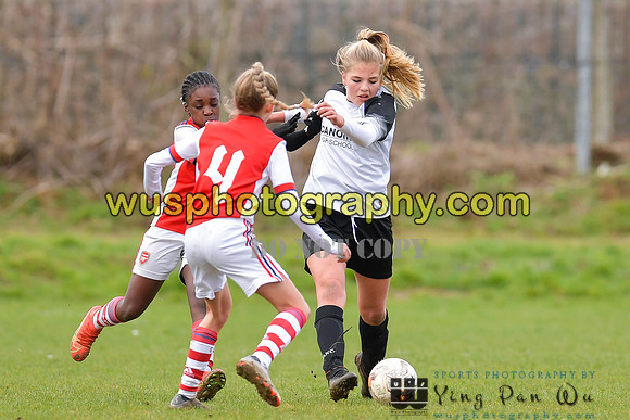 20220305-131915A London Bees Academy U14 v Arsenal FC Girls U13