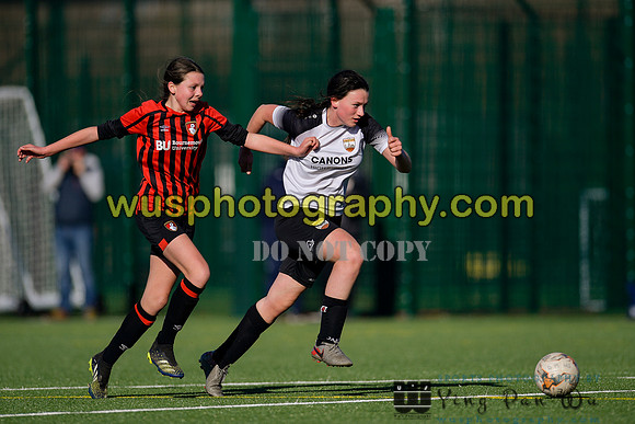 20220319-153604 London Bees Academy U14 v AFC Bournemouth Girls U14