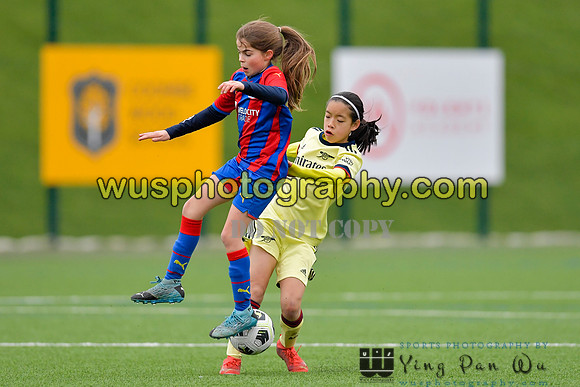 20220122-142924A Crystal Palace FC Girls U12 v Arsenal FC Girls U12