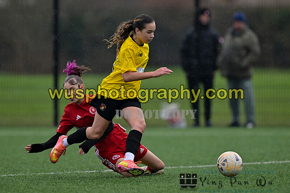 20250215-154254 Welling United Academy Girls U16 v Ebbsfleet United Girls U16