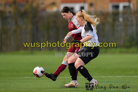 20211211-104020 West Ham United Academy Girls U16 v London Bees Academy U16