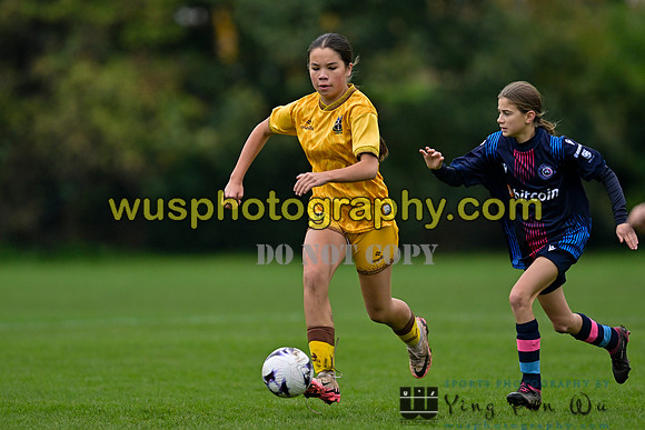20241102-123357A Sutton United Girls U13 v Hartland Girls Academy U13
