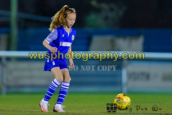 20211028-200937 Grays Athletic Girls U13 v Atalanta Sports FC Girls U13