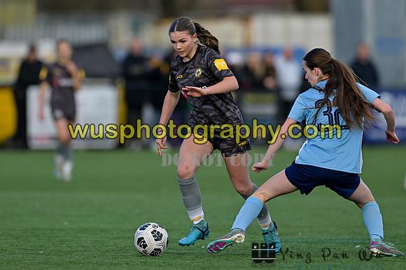 20250316-162444A Cray Wanderers Youth FC Girls U15 v Hashtag United Girls U15
