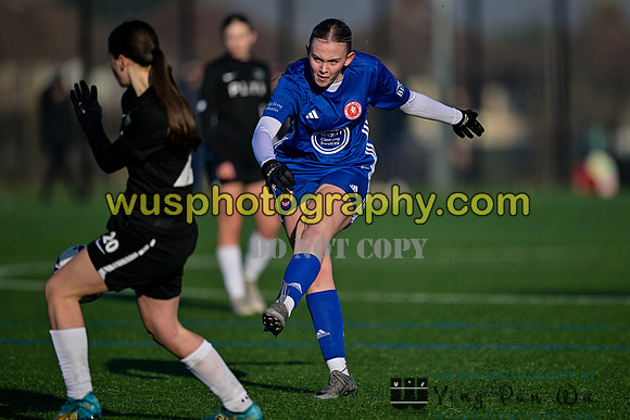 20250111-113919B Welling United Academy Girls U17 U18 v PLYR FC Girls U17 U18