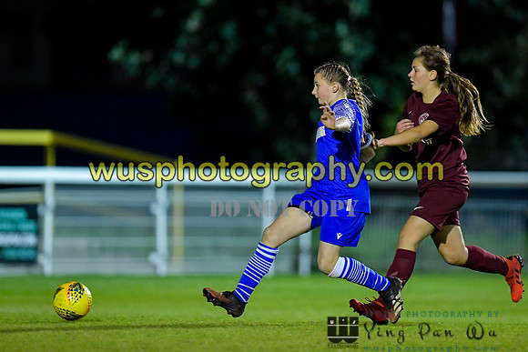 20211028-204255 Grays Athletic Girls U13 v Atalanta Sports FC Girls U13