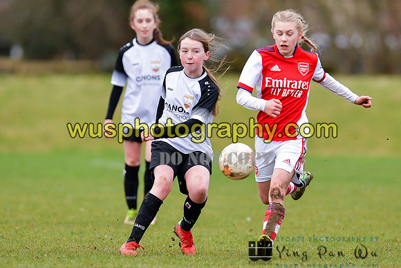 20220305-141802B London Bees Academy U14 v Arsenal FC Girls U13