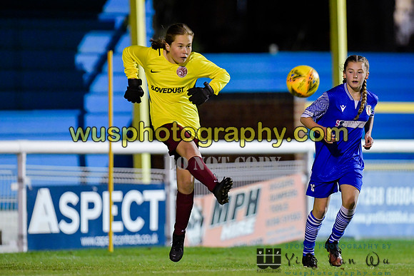 20211028-205427 Grays Athletic Girls U13 v Atalanta Sports FC Girls U13