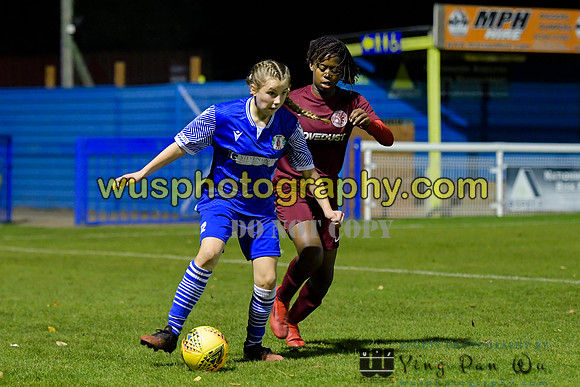 20211028-205620 Grays Athletic Girls U13 v Atalanta Sports FC Girls U13