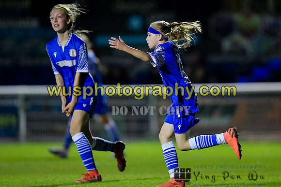 20211028-211508 Grays Athletic Girls U13 v Atalanta Sports FC Girls U13
