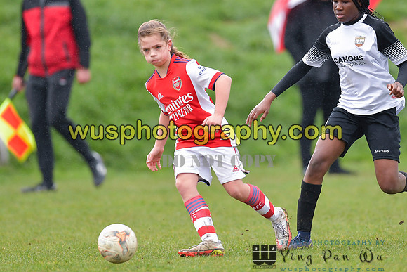 20220305-140206 London Bees Academy U14 v Arsenal FC Girls U13