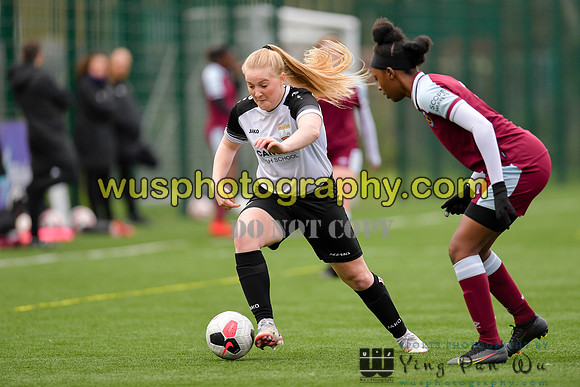 20211211-115752B West Ham United Academy Girls U16 v London Bees Academy U16