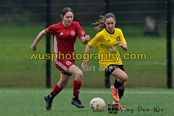 20250215-145928 Welling United Academy Girls U16 v Ebbsfleet United Girls U16