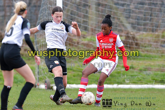 20220305-135147 London Bees Academy U14 v Arsenal FC Girls U13