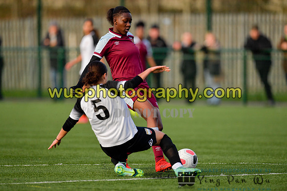20211211-105558A West Ham United Academy Girls U16 v London Bees Academy U16